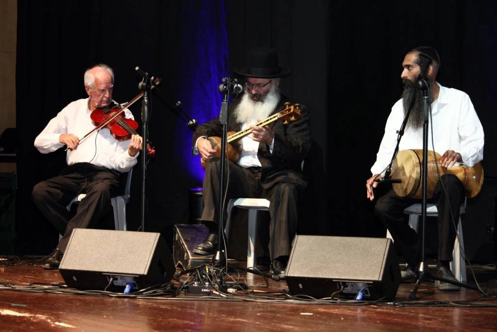 Musicians at the Maccabim Foundation scholarship award ceremony